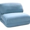 Nalo - Chauffeuse Convertible 1 Place En Tissu - Couleur - Bleu Pastel 2 Nalo - Chauffeuse Convertible 1 Place En Tissu - Couleur - Bleu Pastel -Meubles Soldes Boutique fauteuil 13288239