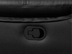 Fauteuil Relax En Cuir Noir VINETA -Meubles Soldes Boutique fauteuil 13484575