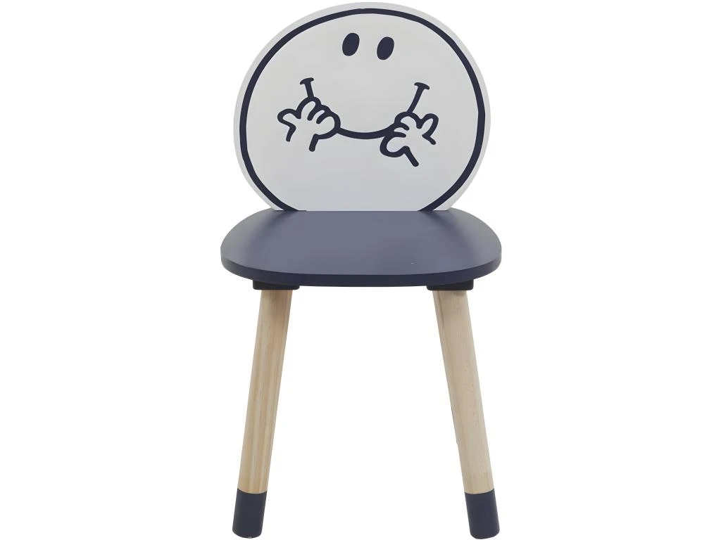 Chaise En Bois Pour Enfant Monsieur Madame Monsieur Heureux 4 Chaise En Bois Pour Enfant Monsieur Madame Monsieur Heureux – Image 3