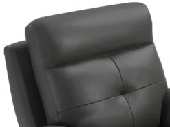 Fauteuil Relax En Cuir Gris VINETA 19 Fauteuil Relax En Cuir Gris VINETA -Meubles Soldes Boutique fauteuil 13621821