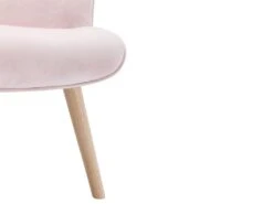 Fauteuil En Velours Rose VATELY -Meubles Soldes Boutique fauteuil 14811689