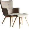 Fauteuil Et Repose-pied Boston -Meubles Soldes Boutique fauteuil 15092657