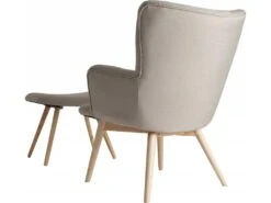 Fauteuil Et Repose-pied Boston -Meubles Soldes Boutique fauteuil 15092663