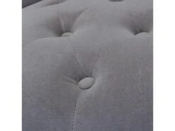 Petit Fauteuil Crapaud Rembourrée Avec Pieds Noirs Pour Salle à Manger, Salon, Entrée & Chambre-Gris -Meubles Soldes Boutique fauteuil 15909673