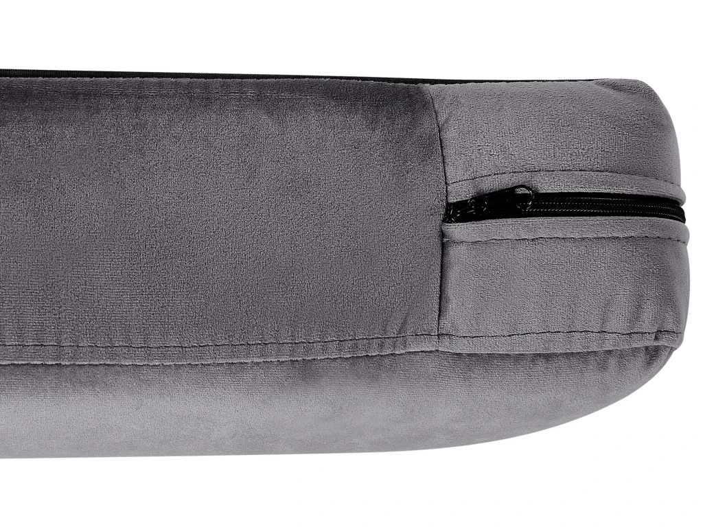 Fauteuil En Velours Gris VIETAS 10 Fauteuil En Velours Gris VIETAS – Image 8