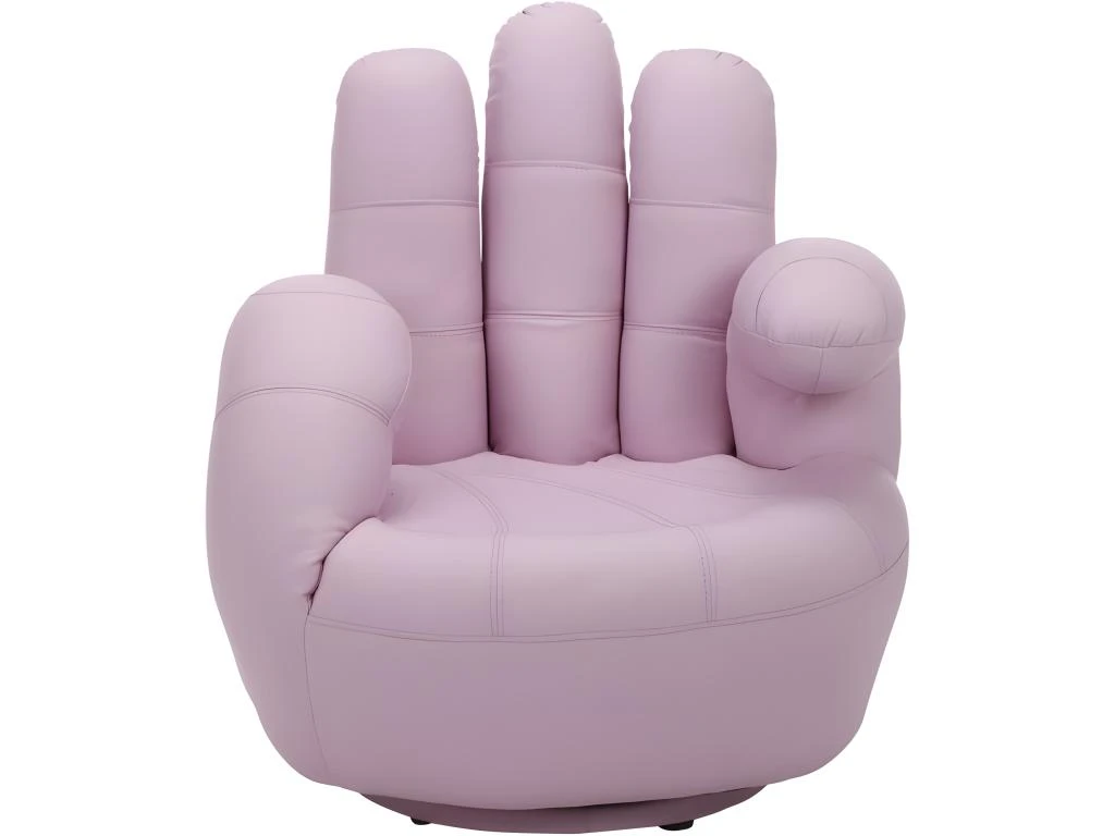 Fauteuil Main Pivotant CATCHY En Simili - Bleu 9 Fauteuil Main Pivotant CATCHY En Simili - Bleu – Image 7