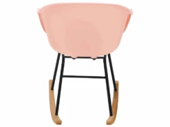 Chaise à Bascule Rose HARMONY -Meubles Soldes Boutique fauteuil 16682057