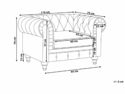 Fauteuil En Velours Rose CHESTERFIELD 13 Fauteuil En Velours Rose CHESTERFIELD -Meubles Soldes Boutique fauteuil 16685285