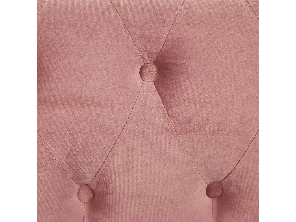 Fauteuil En Velours Rose CHESTERFIELD 11 Fauteuil En Velours Rose CHESTERFIELD – Image 9