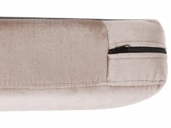 Fauteuil En Velours Taupe VIETAS -Meubles Soldes Boutique fauteuil 16686791