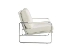 Fauteuil En Croûte De Cuir Et Pieds En Acier 5026 ANGEL CERDA -Meubles Soldes Boutique fauteuil 18430007