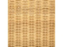 Fauteuil En Bois De Rotin Coloris Naturel - Longueur 65 X Profondeur 72 X Hauteur 82 Cm -Meubles Soldes Boutique fauteuil 19133057