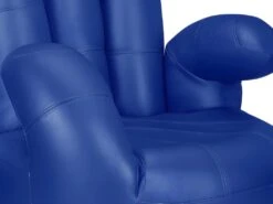 Fauteuil Main Pivotant CATCHY En Simili - Bleu 13 Fauteuil Main Pivotant CATCHY En Simili - Bleu -Meubles Soldes Boutique fauteuil 194154