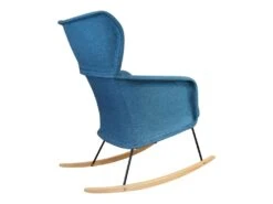Chaise à Bascule Pärumm Kamil Aigue-Marine 68,5x82x86,5 Cm -Meubles Soldes Boutique fauteuil 20998083