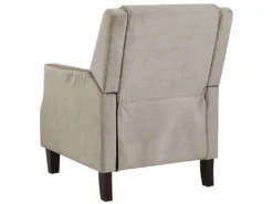Fauteuil De Relaxation En Velours Beige Taupe EGERSUND 19 Fauteuil De Relaxation En Velours Beige Taupe EGERSUND -Meubles Soldes Boutique fauteuil 21041971