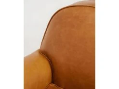 Orsay - Fauteuil Club En Cuir Vachette Camel Orsay -Meubles Soldes Boutique fauteuil 21132997