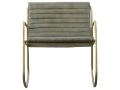 Rocking Chair En Cuir Kaki Sydney 9 Rocking Chair En Cuir Kaki Sydney -Meubles Soldes Boutique fauteuil 21308439