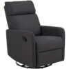 Miks Fauteuil Relax Avec Fonction Balançoire, Gris. -Meubles Soldes Boutique fauteuil 22046335