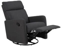 Miks Fauteuil Relax Avec Fonction Balançoire, Gris. -Meubles Soldes Boutique fauteuil 22046339