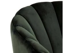 Daniella Fauteuil Lounge, Vert, Couleur Laiton. -Meubles Soldes Boutique fauteuil 22048627