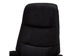 Dode Fauteuil Relax, Noir, Métal Argenté. -Meubles Soldes Boutique fauteuil 22114297