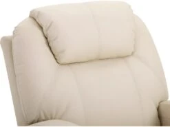 Fauteuil De Relaxation éléctrique Massant Inclinable CHARLOTTE Crème -Meubles Soldes Boutique fauteuil 22126331