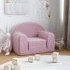 Canapé-lit Pour Enfants Rose Peluche Douce -Meubles Soldes Boutique fauteuil 22409071