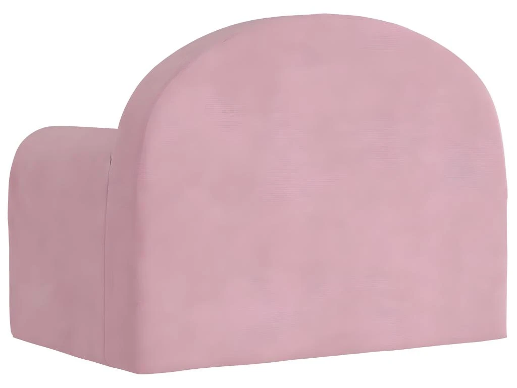 Canapé-lit Pour Enfants Rose Peluche Douce 7 Canapé-lit Pour Enfants Rose Peluche Douce – Image 5