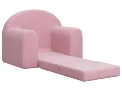 Canapé-lit Pour Enfants Rose Peluche Douce 15 Canapé-lit Pour Enfants Rose Peluche Douce -Meubles Soldes Boutique fauteuil 22409081