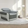 Fauteuil Relax électrique En Tissu Gris Foncé ORIETTO -Meubles Soldes Boutique fauteuil 22805969