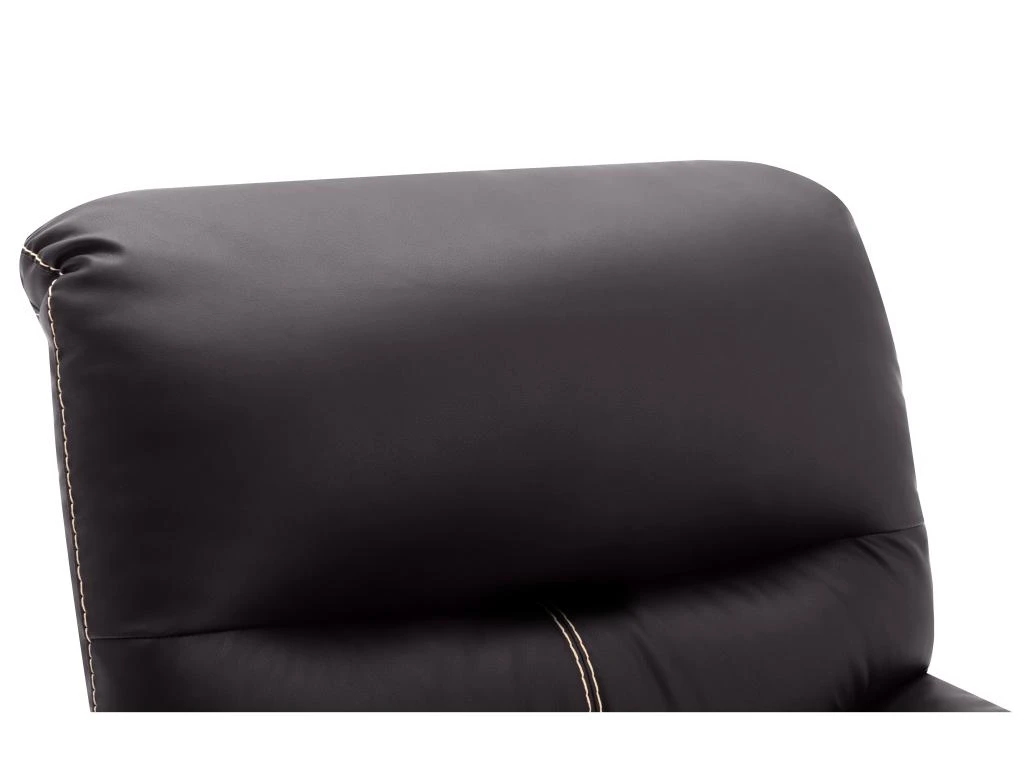 Fauteuil Relax En Simili Marron CANBY 9 Fauteuil Relax En Simili Marron CANBY â Image 7