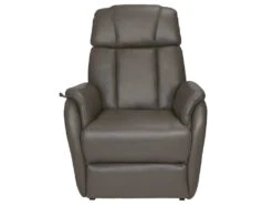 TAMISE - Fauteuil Relax Et Releveur Electrique Cuir Taupe -Meubles Soldes Boutique fauteuil 9164949