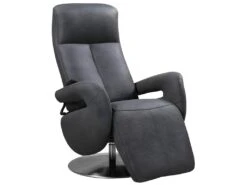 ROSARIO - Fauteuil Relax Electrique Tissu Gris Foncé 8 ROSARIO - Fauteuil Relax Electrique Tissu Gris Foncé -Meubles Soldes Boutique fauteuil 9165039