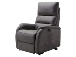 ADRIA - Fauteuil Relax Et Releveur Electrique Tissu Gris -Meubles Soldes Boutique fauteuil 9165313