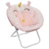 Fauteuil Licorne Pour Enfant En Tissu Rose Clair -Meubles Soldes Boutique fauteuil 9236915