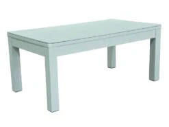 Table Transformable Blanche - Billard & Ping-pong - L182 X L102 X H80 Cm - HENK -Meubles Soldes Boutique jeux interieur 504603