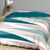 Couette Imprimée En Microfibre - 220 X 240 Cm - 350 Gr/m² - Motifs Géométriques - ALBANO 2 Couette Imprimée En Microfibre - 220 X 240 Cm - 350 Gr/m² - Motifs Géométriques - ALBANO -Meubles Soldes Boutique linge de lit 710401