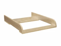 Commode Avec Plan à Langer Trapèze Blanc Et Bois 7 Commode Avec Plan à Langer Trapèze Blanc Et Bois -Meubles Soldes Boutique meuble bebe 11118513