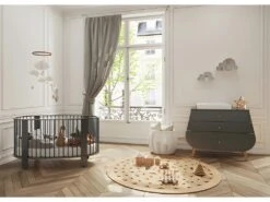 Lit Bébé Matelas Inclus Cocon Gris Anthracite 11 Lit Bébé Matelas Inclus Cocon Gris Anthracite -Meubles Soldes Boutique meuble bebe 12070463