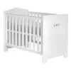 Lit Bébé Marsylia MDF Blanc