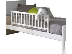 Barrière De Lit Enfant 120 Noé Blanc