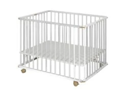 Parc Bébé Pliant Helio Blanc 75x100 Cm