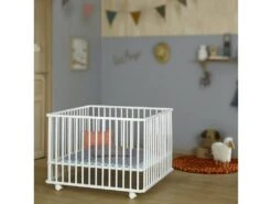 Parc Bébé Pliant Carré Helio Blanc 100x100 Cm 9 Parc Bébé Pliant Carré Helio Blanc 100x100 Cm -Meubles Soldes Boutique meuble bebe 13069503