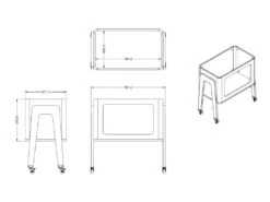 Berceau Cododo Modulable Andréa Blanc 40x70 Cm 8 Berceau Cododo Modulable Andréa Blanc 40x70 Cm -Meubles Soldes Boutique meuble bebe 14639215