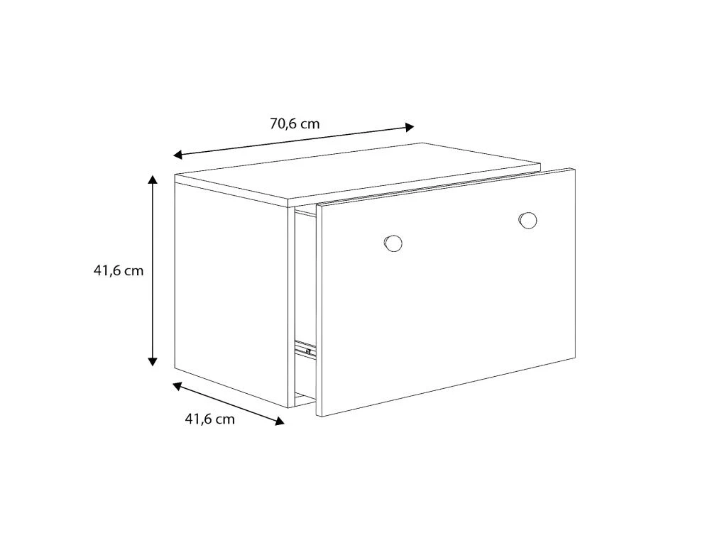 Coffre à Jouets Inga Blanc - Poignées Roses 5 Coffre à Jouets Inga Blanc - Poignées Roses – Image 3