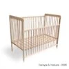 Lit Bébé - 100% Nature - Coulissant - 60*120 Cm -Meubles Soldes Boutique meuble bebe 18831145