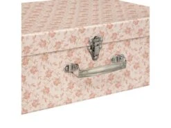 Valise Déco Imprimé Enfant "Liberty" 38cm Rose -Meubles Soldes Boutique meuble bebe 19572997