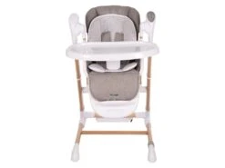 Chaise Haute Berçante 2 En 1 Bois Blanc -Meubles Soldes Boutique meuble bebe 19882839