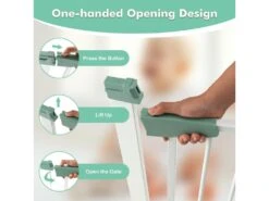 Barrière De Sécurité Pour Bébé/Animaux Longueur Extensible 76-82,5cm -Meubles Soldes Boutique meuble bebe 22021191