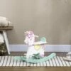 Cheval à Bascule Licorne En Bois - Jeu à Bascule Bois - Poignées Repose-pied Butées - MDF Blanc Vert Rose 2 Cheval à Bascule Licorne En Bois - Jeu à Bascule Bois - Poignées Repose-pied Butées - MDF Blanc Vert Rose -Meubles Soldes Boutique meuble bebe 8850383